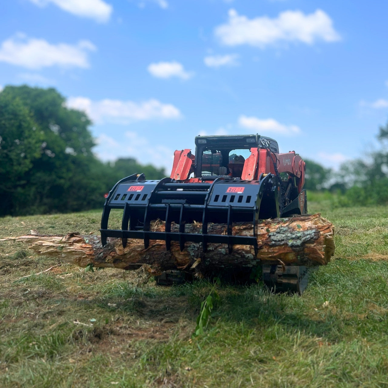 Eterra Skid Steer Surge Grapple Rake