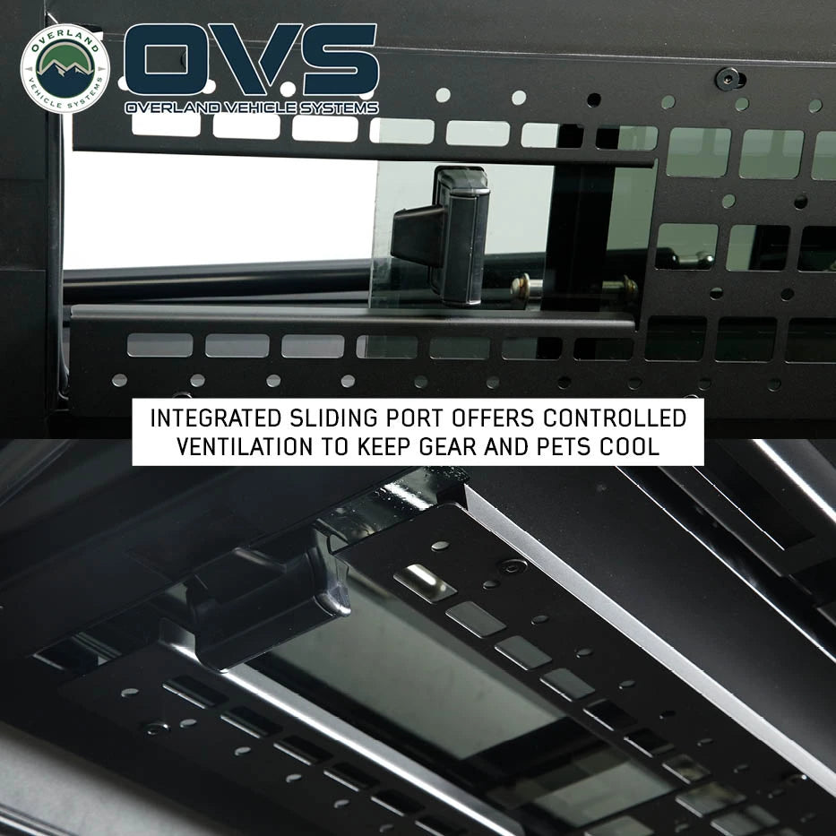 OVS Expedition - Pro+ Truck Cap W/ Full Window Wing Doors, and 3rd Brake Light