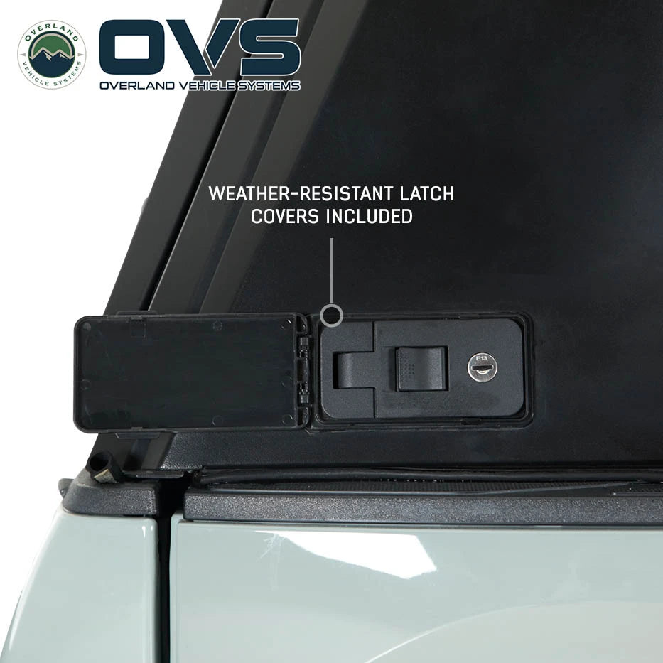 OVS Expedition - Pro+ Truck Cap W/ Full Window Wing Doors, and 3rd Brake Light