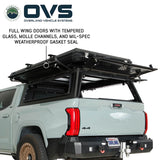OVS Expedition - Pro+ Truck Cap W/ Full Window Wing Doors, and 3rd Brake Light