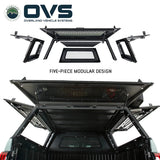 OVS Expedition - Pro+ Truck Cap W/ Full Window Wing Doors, and 3rd Brake Light