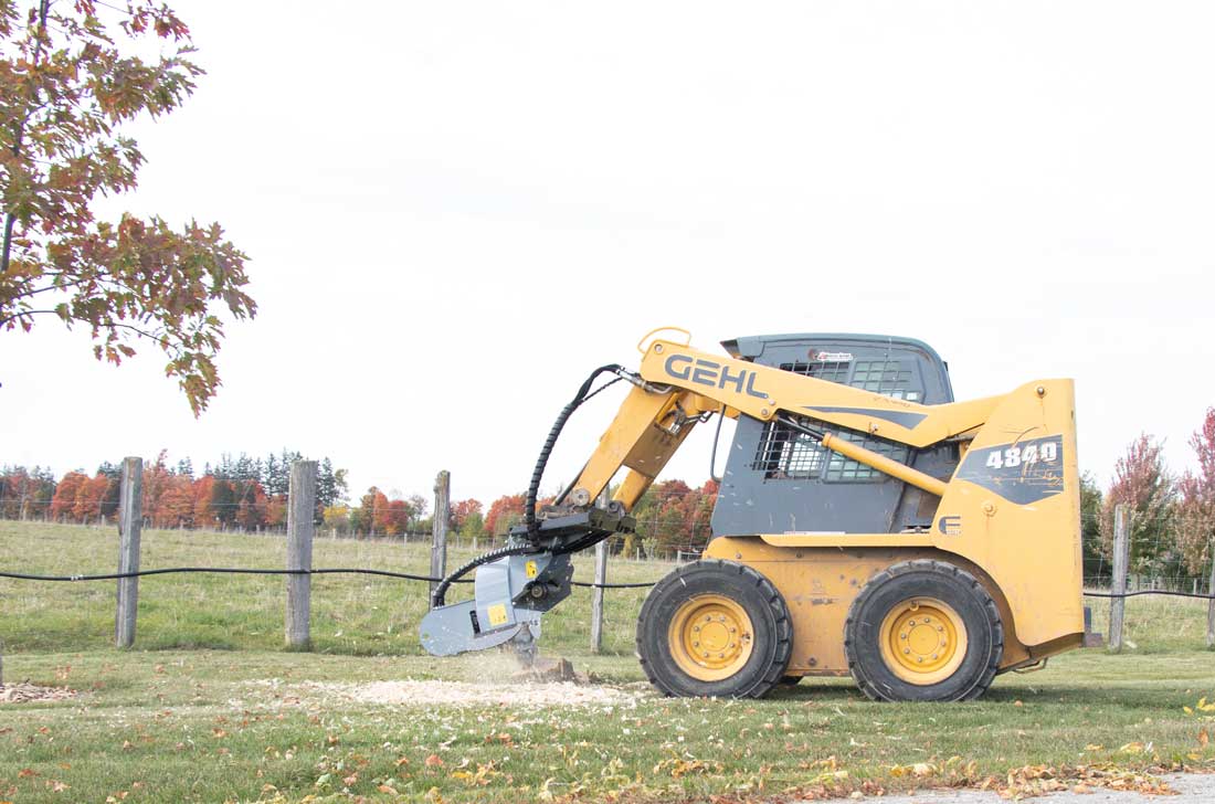 Baumalight S18 Skidsteer Stump Grinder