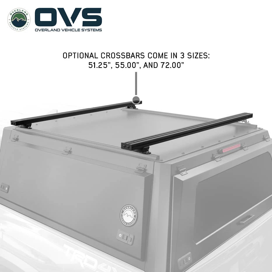 OVS Expedition - Truck Cap W/Full Wing Doors, Front and Rear Windows & 3rd Brake Light