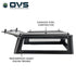 OVS Expedition - Truck Cap W/Full Wing Doors, Front and Rear Windows & 3rd Brake Light