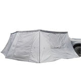 OVS XD Nomadic 270 - Awning, Lights, Black Out, Wall Kit, Grey Hex, Black Trim & Black Travel Cover