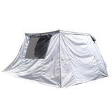 OVS XD Nomadic 270 - Awning, Lights, Black Out, Wall Kit, Grey Hex, Black Trim & Black Travel Cover