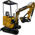 AGT 1 Ton Mini Excavator w/ R420D 11.5HP Engine, 65" Dig Depth, Pilot Control & LED Light | AGT-H15R