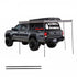 OVS HD Nomadic 270 LTE - Awning, Driver Side, Grey Body, Green Trim W/Black Travel Cover