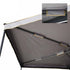 OVS HD Nomadic 270 LTE - Awning, Driver Side, Grey Body, Green Trim W/Black Travel Cover