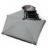 OVS HD Nomadic 270 LTE - Awning, Driver Side, Grey Body, Green Trim W/Black Travel Cover