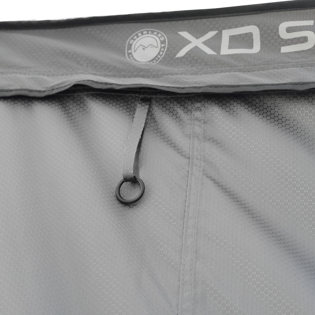OVS XD Nomadic 270 - Awning, Lights, Black Out, Wall Kit, Grey Hex, Black Trim & Black Travel Cover