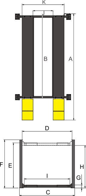 AMGO 407-P Four Post Parking Lift
