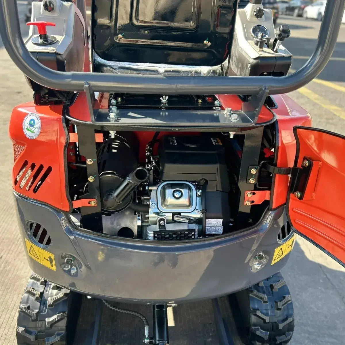 AGT 1 Ton Mini Excavator w/ R740D 23.5HP Engine, 67" Dig Depth, Pilot Control | QK20R