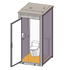 Bastone Portable Restroom w/ Sink