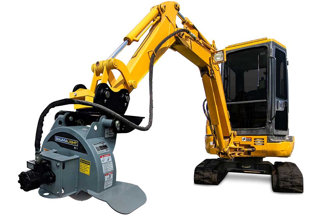 Baumalight S14 Mini Skid Steer Stump Grinder