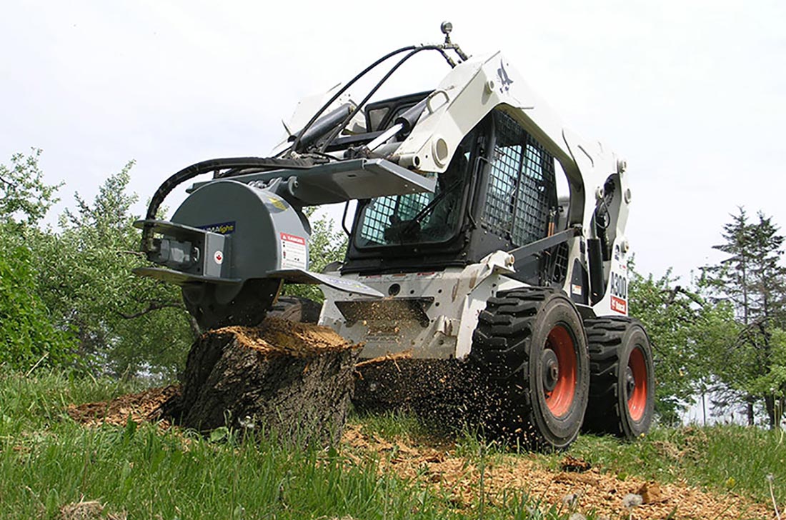 Baumalight S18 Skidsteer Stump Grinder