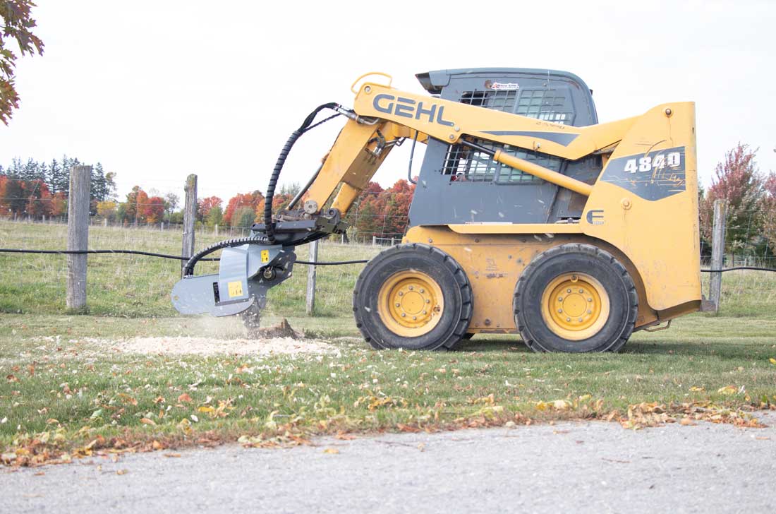 Baumalight S18 Skidsteer Stump Grinder