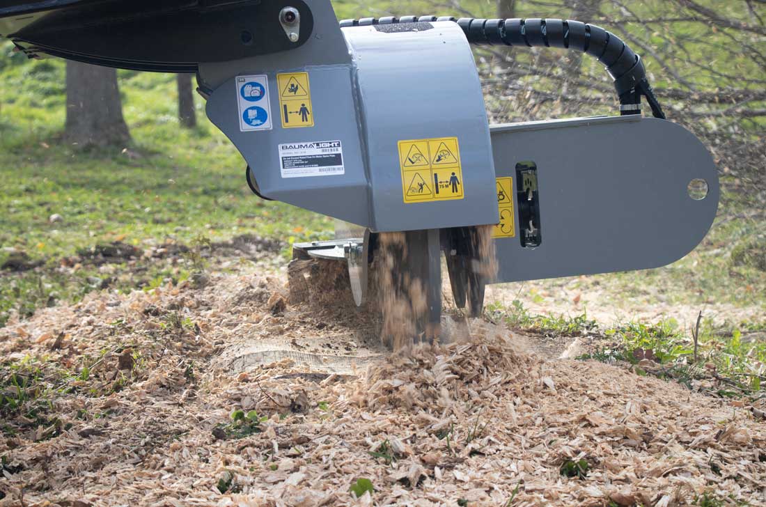 Baumalight S18 Skidsteer Stump Grinder