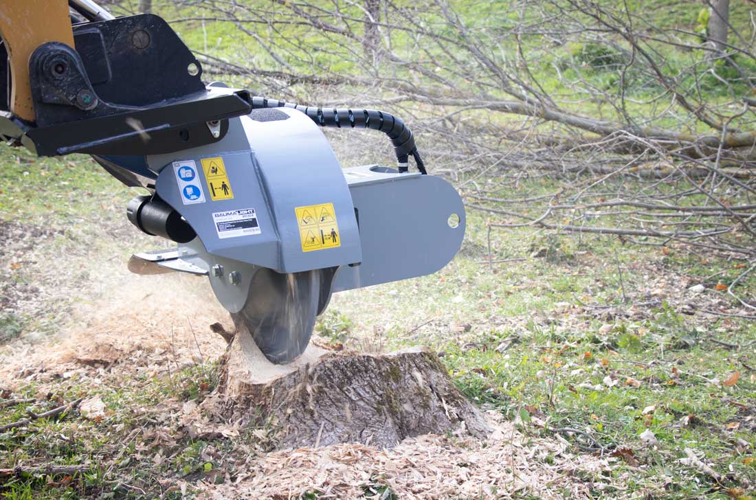 Baumalight S18 Skidsteer Stump Grinder
