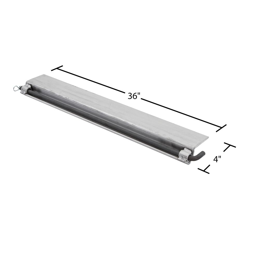 HD Ramps 36" Aluminum Skid Seat Attaching Bracket for Pin-End Ramps