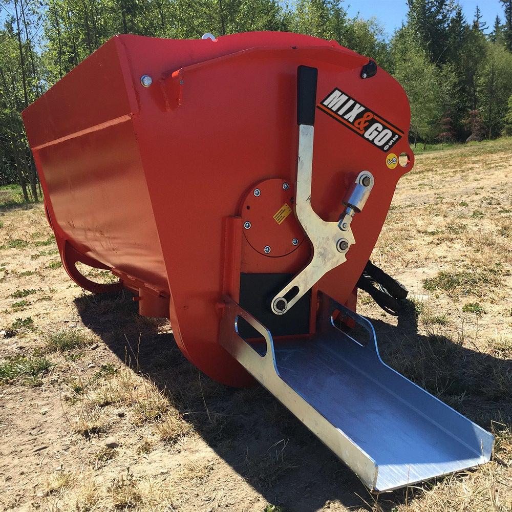 Skid Steer Hurricane Concrete Mixer Attachment | Eterra
