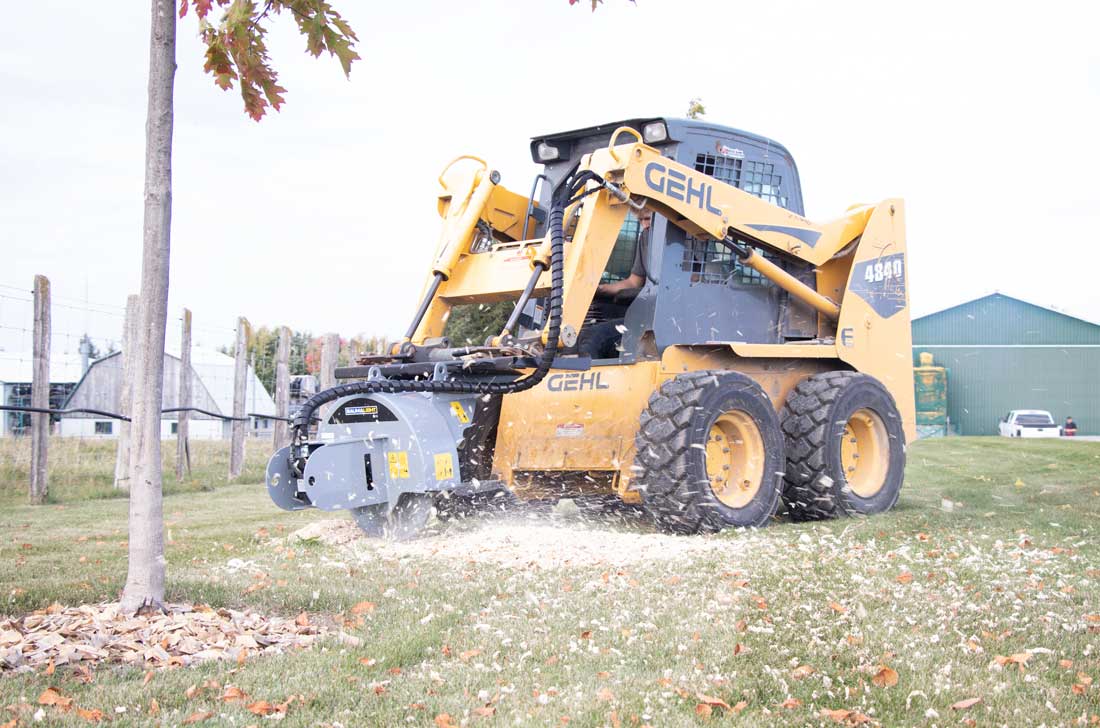 Baumalight S18 Skidsteer Stump Grinder