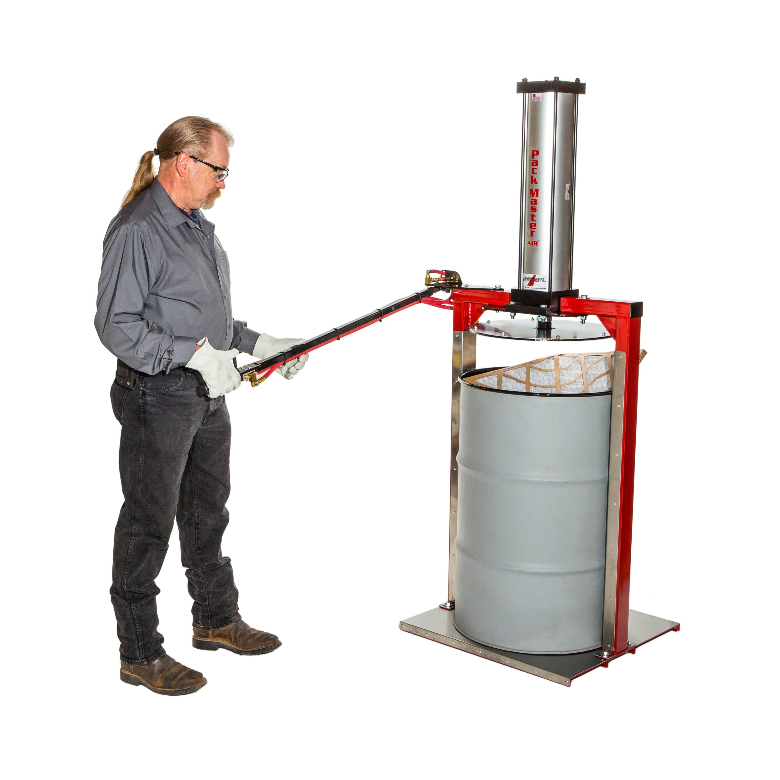 PackMaster Spark Resistant Air Powered Compactor - Image 2