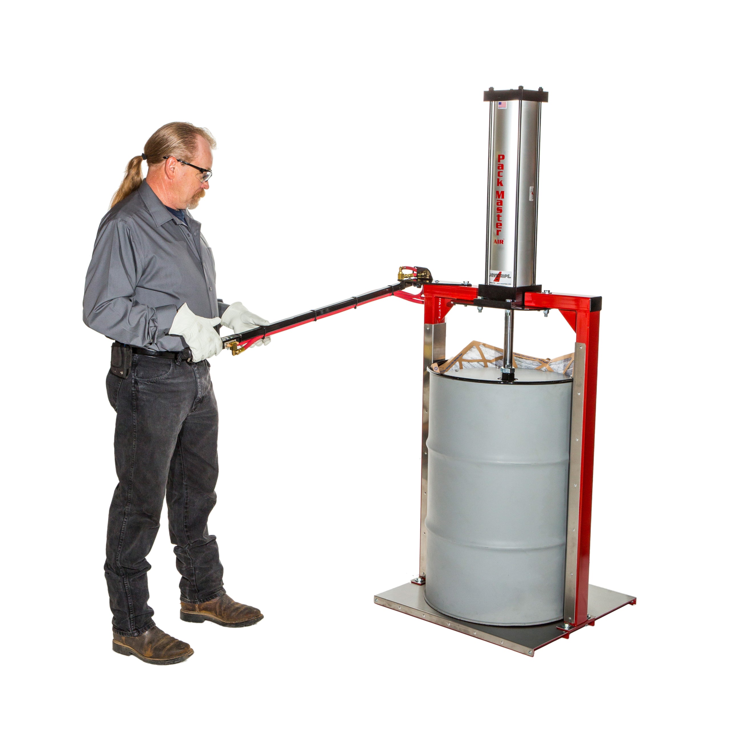 PackMaster Spark Resistant Air Powered Compactor - Image 3