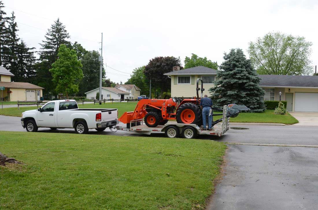 Baumalight 3P24 3 Point Hitch Tractor Stump Grinder