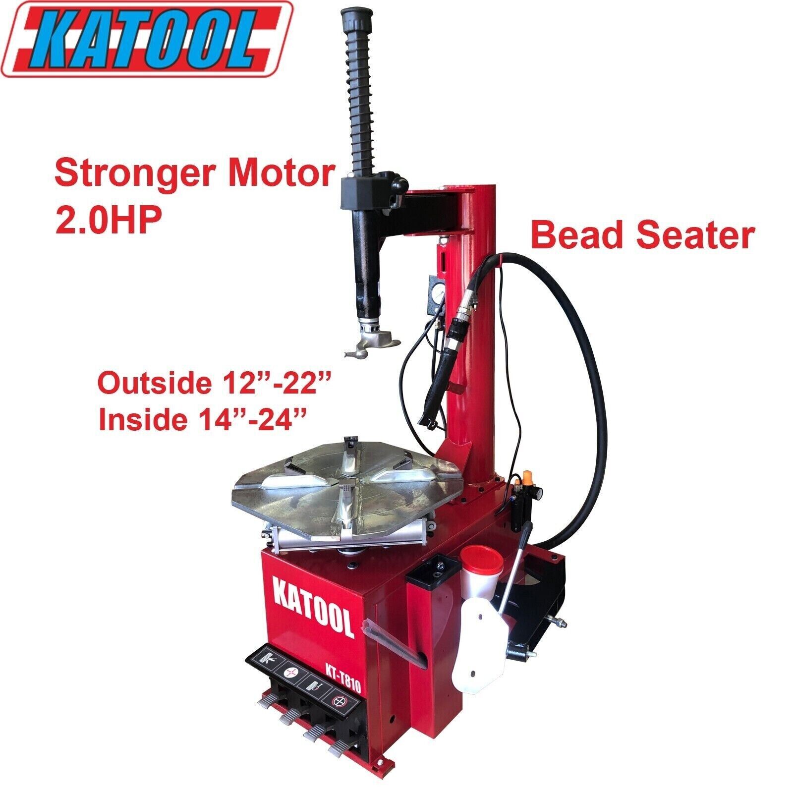Katool KT-T810 Wheel Clamp Tire Changer Machine