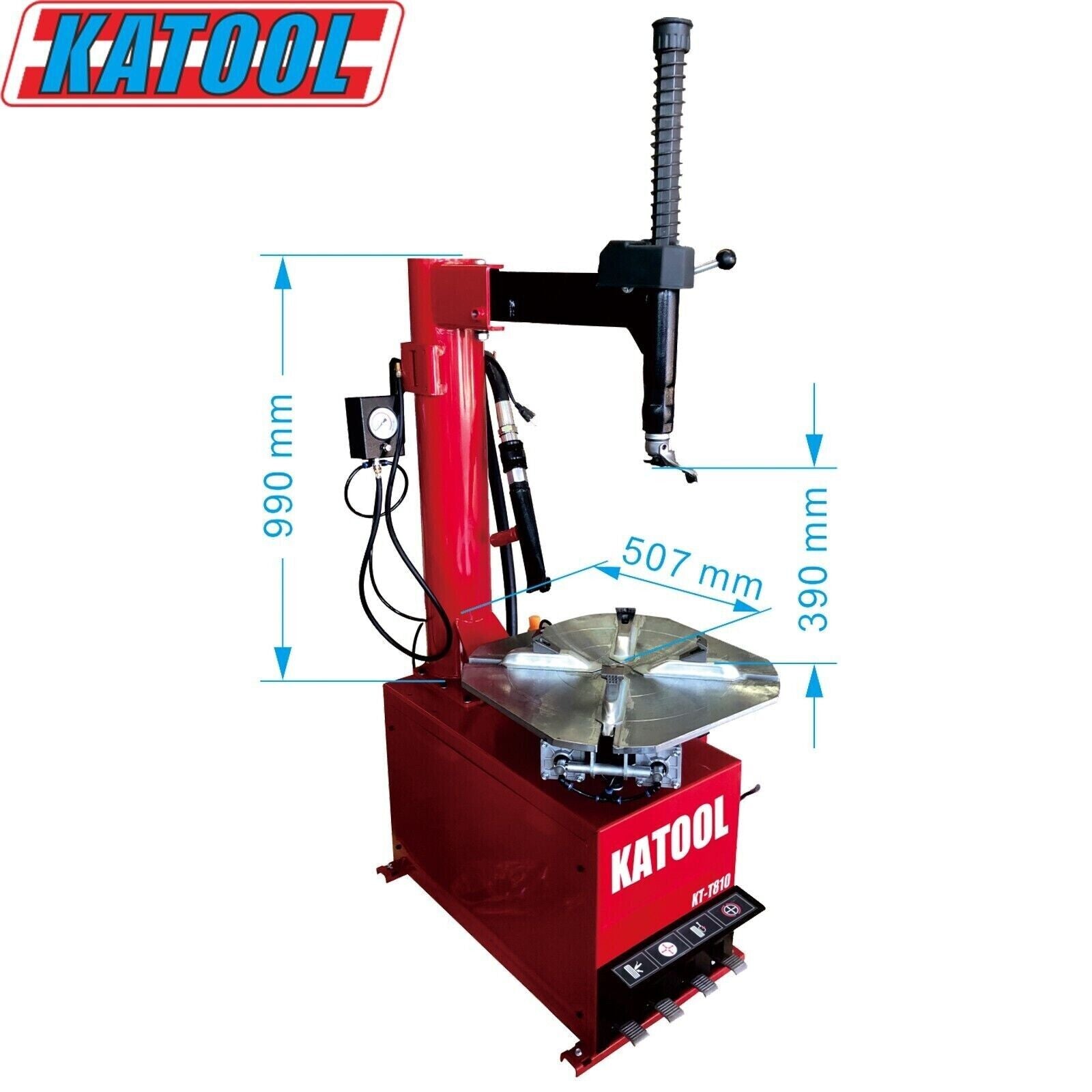 Katool KT-T810 Wheel Clamp Tire Changer Machine