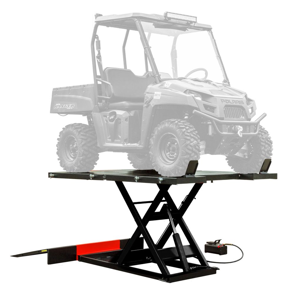 Black Widow Pro Air/Hydraulic UTV, Trike Lift Table
