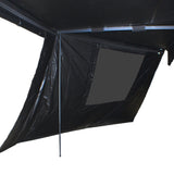 OVS XD Nomadic 180 - Awning, Wall Kit, Universal, Black Body, Black Trim W/Black Travel Cover