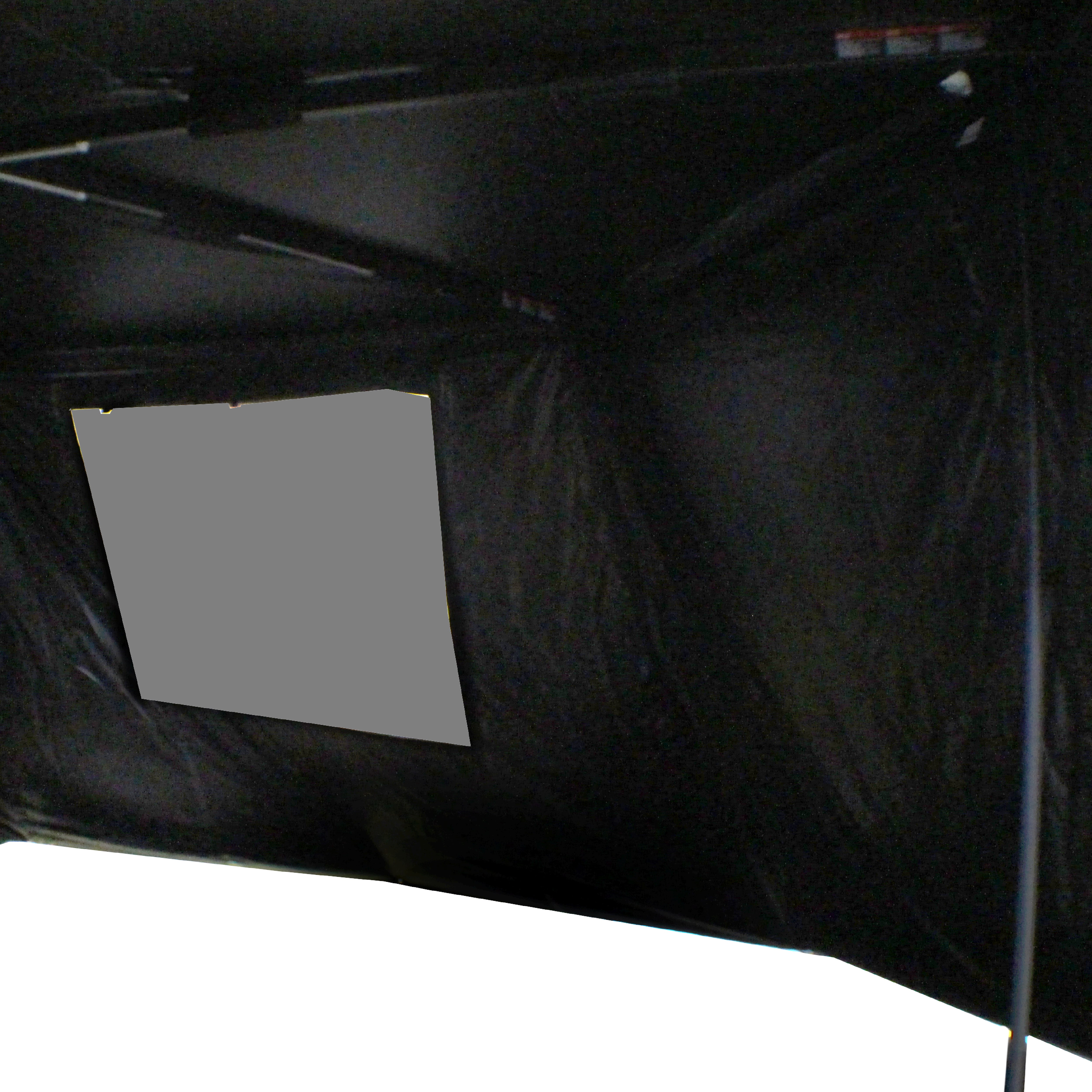 OVS XD Nomadic 180 - Awning, Wall Kit, Universal, Black Body, Black Trim W/Black Travel Cover
