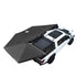OVS XD Nomadic 270 - Awning W/Lights & Black Out , Driver Side, Black Body, Black Trim & Black Travel Cover - No Brackets, No Hardware