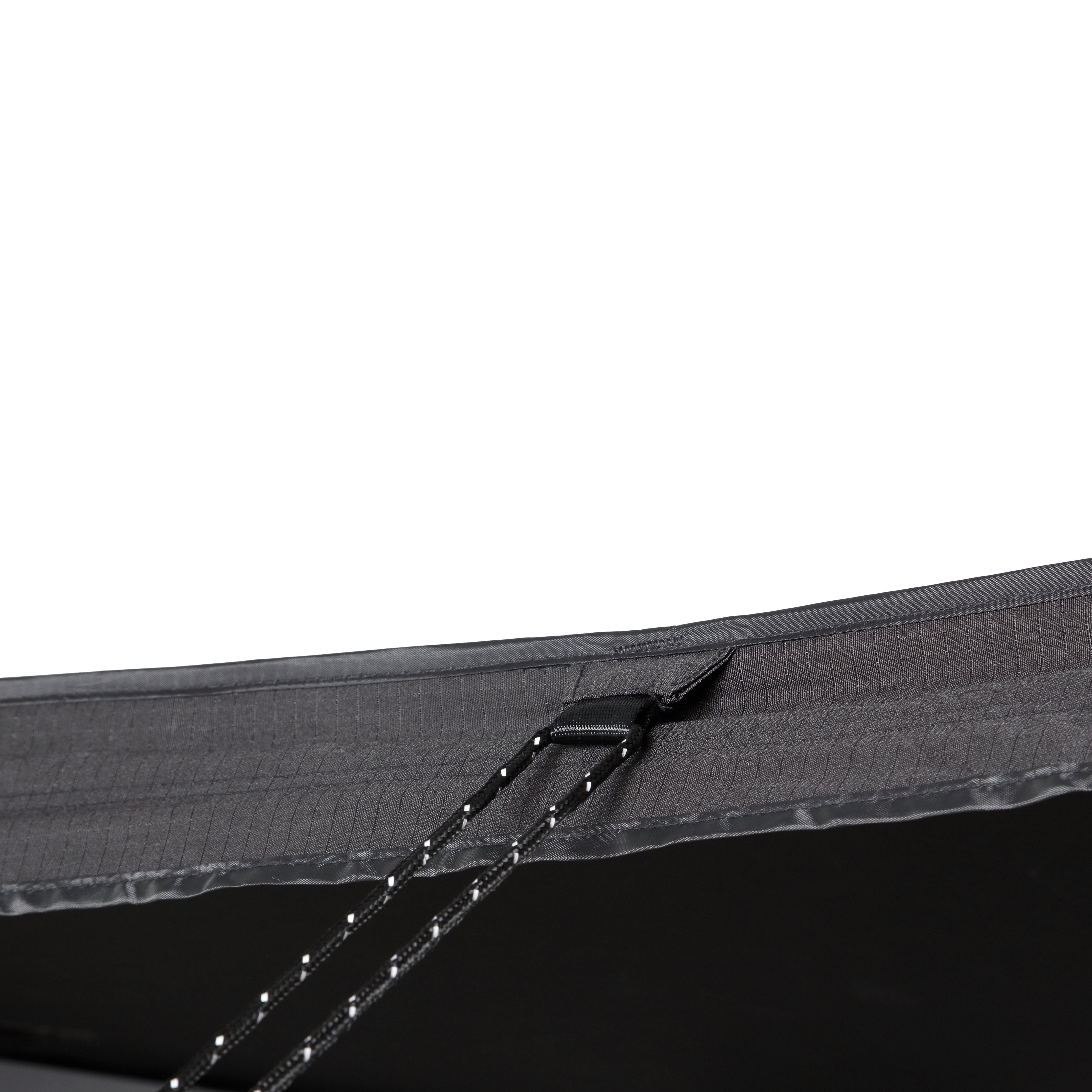 OVS XD Nomadic 270 - Awning W/Lights & Black Out , Driver Side, Black Body, Black Trim & Black Travel Cover - No Brackets, No Hardware