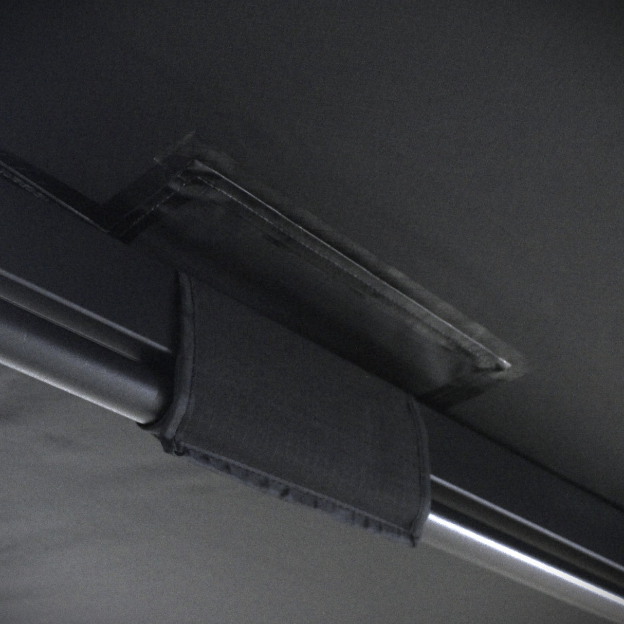 OVS XD Nomadic 270 - Awning W/Lights & Black Out , Driver Side, Black Body, Black Trim & Black Travel Cover - No Brackets, No Hardware