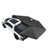 OVS XD Nomadic 270 - Awning W/Lights & Black Out , Passenger Side, Black Body, Black Trim & Black Travel Cover - No Brackets, No Hardware
