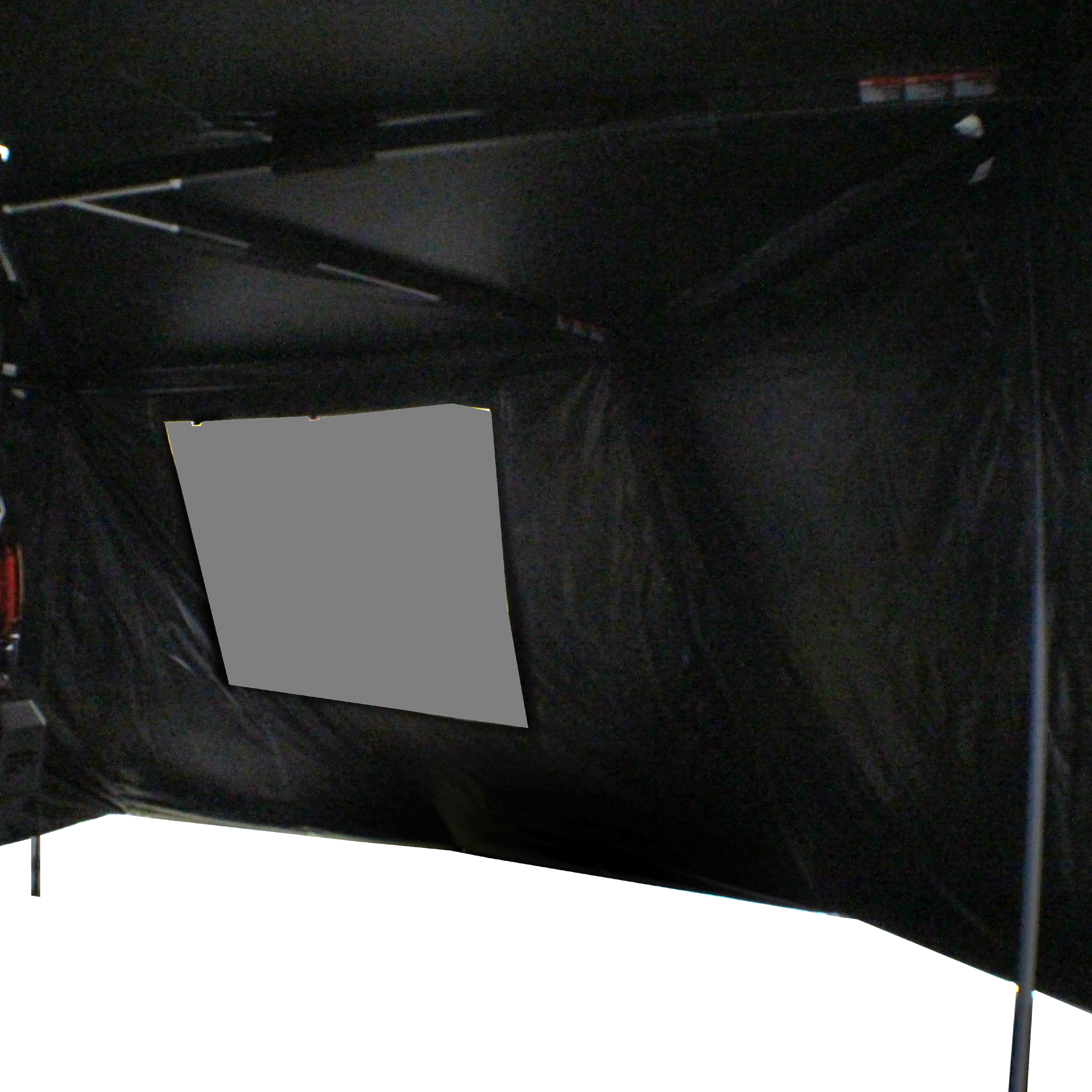 OVS XD Nomadic 270 - Awning, Lights, Black Out, Wall Kit, Grey Hex, Black Trim & Black Travel Cover