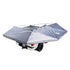 OVS XD Nomadic 270 - Awning W/Lights & Black Out , Passenger Side, Grey Hex, Black Trim & Black Travel Cover - No Brackets, No Hardware