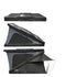 OVS XD K2 - Clamshell/Pop Up Aluminum Hard Shell Roof Top Tent - 2 Person, Blue Body & Black Rainfly
