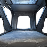 OVS XD K2 - Clamshell/Pop Up Aluminum Hard Shell Roof Top Tent - 2 Person, Blue Body & Black Rainfly