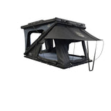 OVS XD K2 - Clamshell/Pop Up Aluminum Hard Shell Roof Top Tent - 2 Person, Blue Body & Black Rainfly