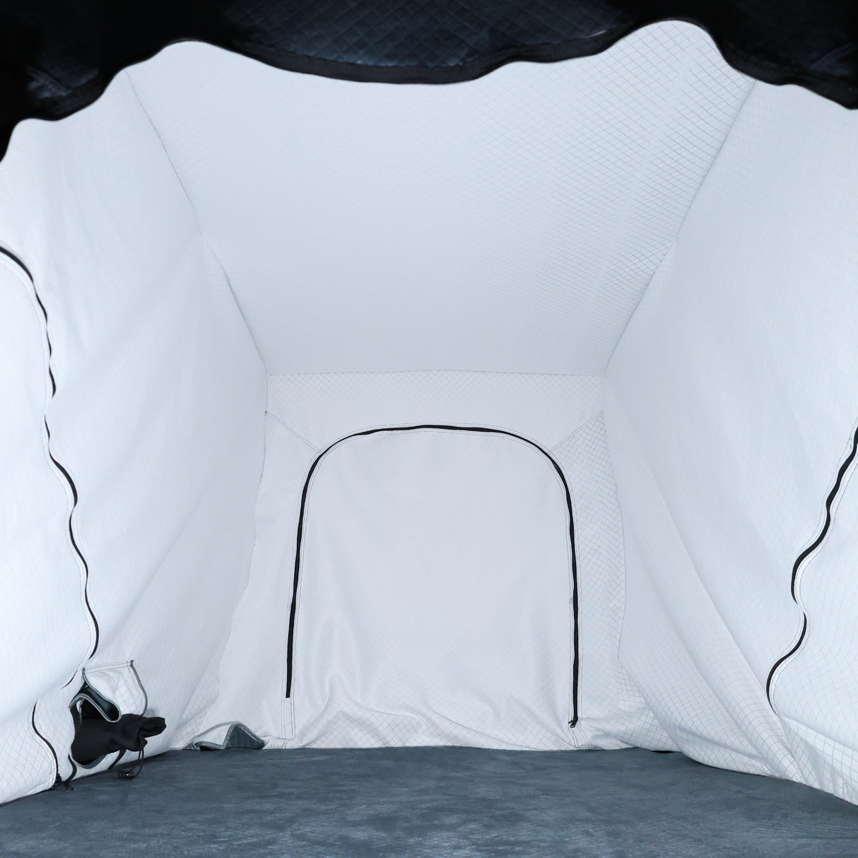 OVS XD K2 - Clamshell/Pop Up Aluminum Hard Shell Roof Top Tent - 2 Person, Blue Body & Black Rainfly