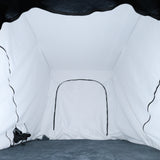OVS XD K2 - Clamshell/Pop Up Aluminum Hard Shell Roof Top Tent - 2 Person, Blue Body & Black Rainfly