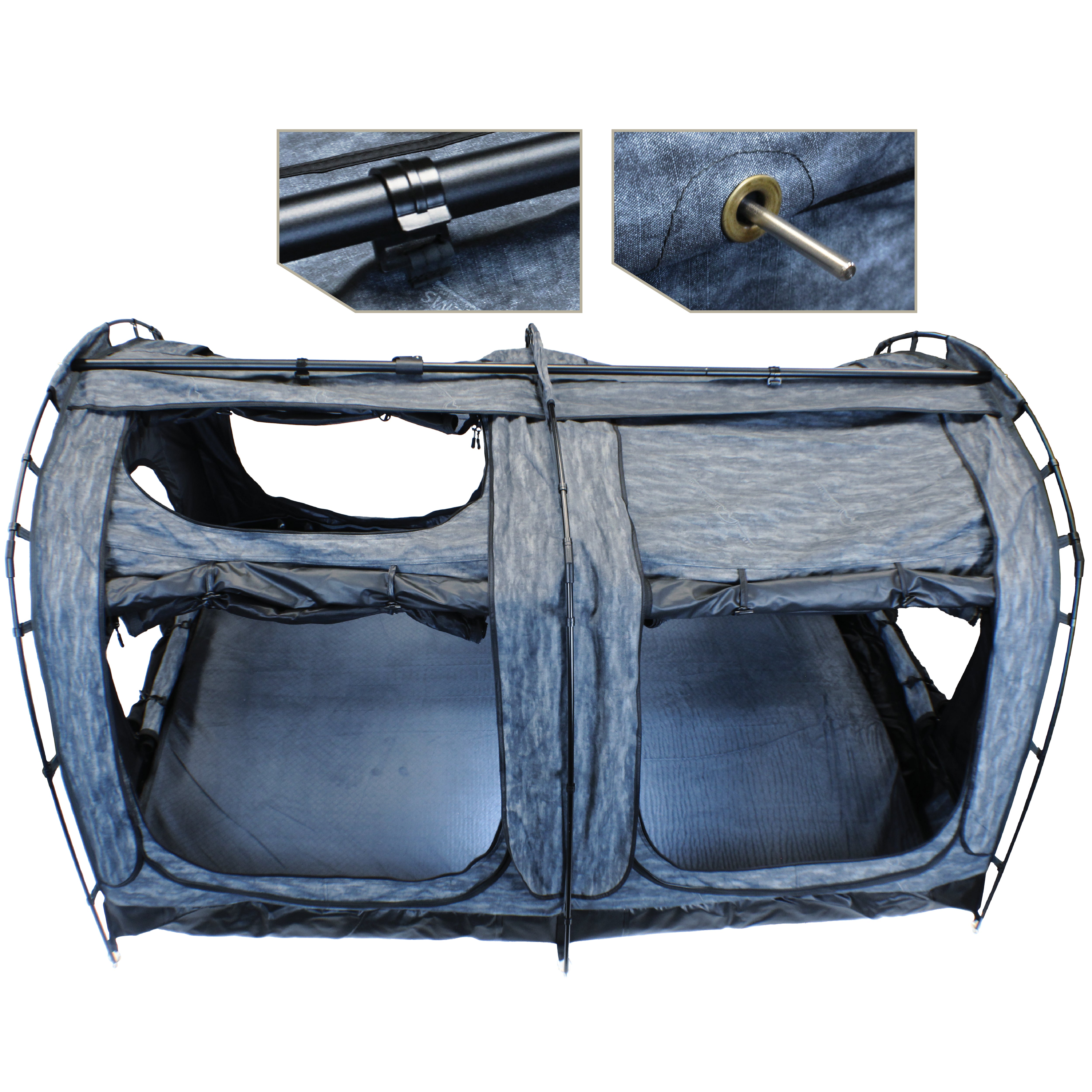OVS XD Khumbu - Swags Ground Tent, 2 Person, Grey Body & Black Rainfly