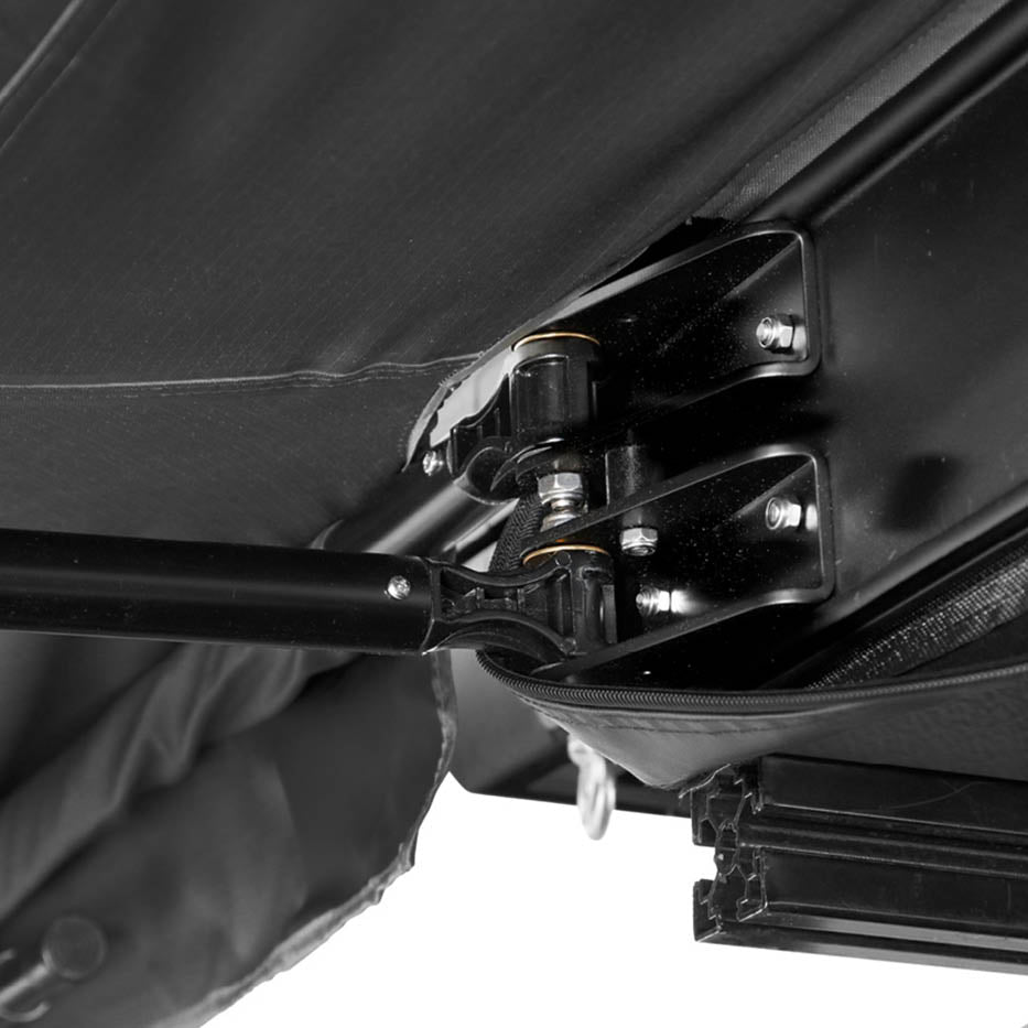 OVS XD Nomadic 180 LTE Awning - Black Fabric and Travel Cover Universal