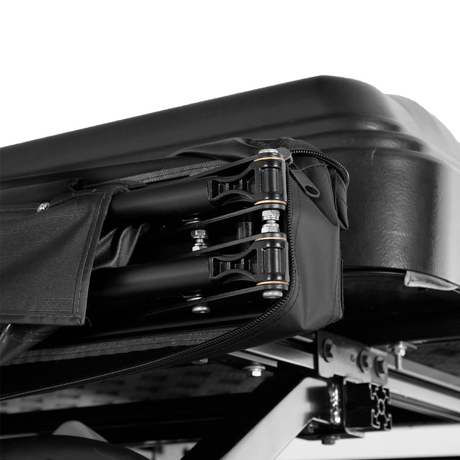 OVS XD Nomadic 180 LTE Awning - Black Fabric and Travel Cover Universal