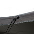OVS XD Nomadic 270 LT - Awning w/ Lights, Passenger Side, Grey Body, Green Trim & Black Travel Cover  - No Brackets, No Hardware, No Accessories