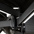 OVS XD Nomadic 270 LT - Awning w/ Lights, Passenger Side, Black Body, Black Trim W/Black Travel Bag